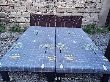 Ev üçün digər mallar: Təzə çarpayılar. 1 nəfərlik çarpayılar 60 manat. 2 nəfərlik taxt 110 — 19