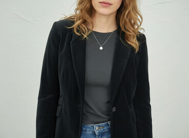 sukienka marynarkowa zielona: Tiffi, Women's blazer, size S (EU 36)