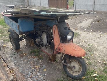 мото чопер: Трёхколёсный мотороллер‑грузовик (моторизованная тележка) Описание: -