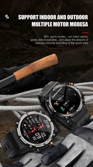 Ručni satovi: Smart watch, Muški — 17