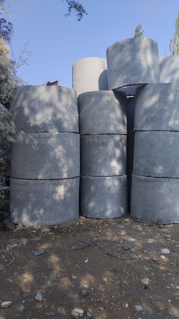 Железобетонные (ЖБИ) кольца для септика: Железобетонное (ЖБИ) кольцо для септика Размер: 110 x 90 x 8 см, Бесплатная установка, В розницу — 10