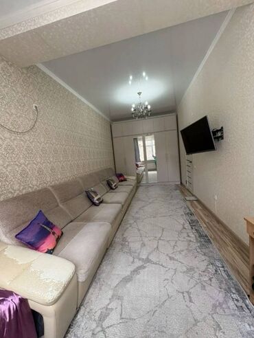 квартира на лень: 1 бөлмө, 38 кв. м, Элитка, 3 кабат, Евроремонт