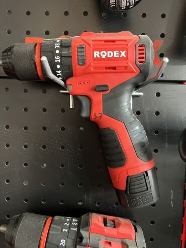 купить ящик для инструментов: Аккумуляторная дрель Rodex с регулируемым крутящим моментом