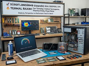 hovuz temizliyi: 💻 Kompyuter və Noutbukların Gücləndirilməsi. 🚀 Sürətləndirmə — 1