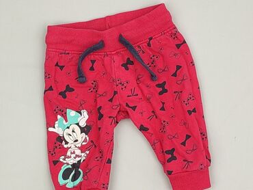 piżama dla dzieci pepco: Sweatpants, Disney, 3-6 months, condition - Perfect