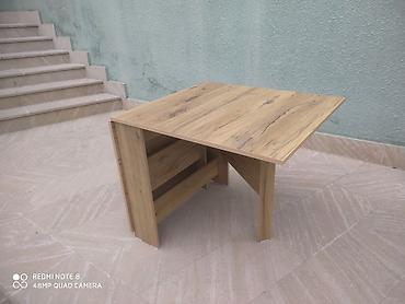 Masalar: Qonaq masası, Yeni, Transformer, Laminat, Dördbucaq masa — 3