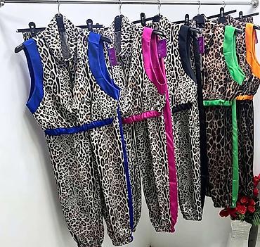 Kompleti: Dvoslojni ženski komplet sa leopard printom - Model: dvodelni set – — 10