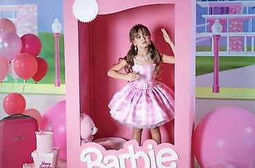 barbie: Фотозона «Barbie» Mattel - размеры : 1600Х1000Х600 -ПВХ, PVC, брус — 5