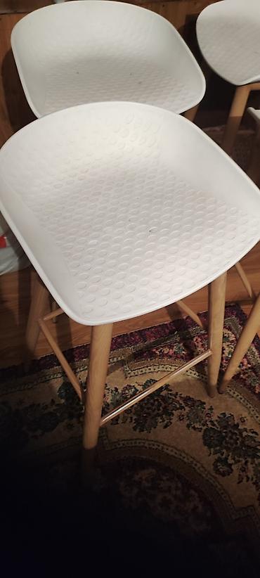 Digər restoran, kafe avadanlığı: Duqqət. ofis stulları.cəmi 4 ədəd qaldı. plastik polat.türk malı.cox — 1