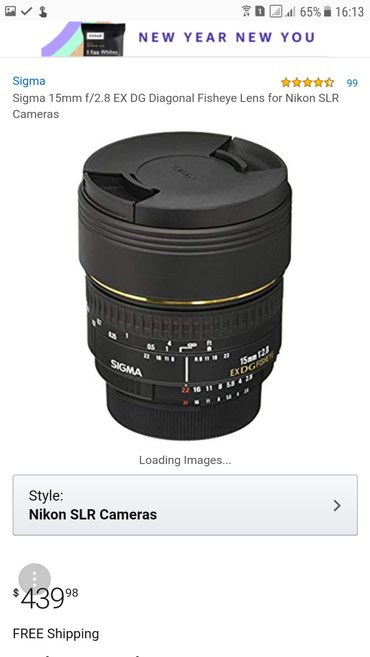 объектив на фотоаппарат: Sigma 15mm f/2.8 EX DG Diagonal Fisheye Lens for canon SLR Cameras