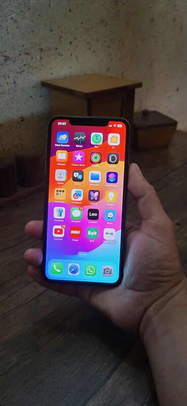 barter iphone x: IPhone Xs Max, 64 GB, Rose Gold, Zəmanət, Simsiz şarj, Face ID