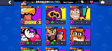 Другое: Brawl Stars hesabı - Kuboklar: 22,677 (ən yüksək 22,680), Trophy Road — 5
