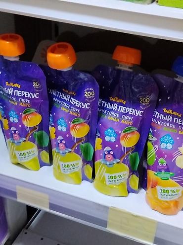 баны: Фруктовое пюре «Космический перекус» Тотошка, вкус банан–манго, в — 1
