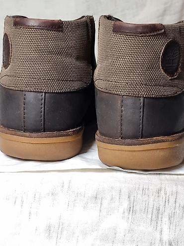 Другая мужская обувь: Timberland КРАСОВКИ мужские кожаные 100% Б/У. БРЕНДОВЫЕ. СОСТОЯНИЕ — 18