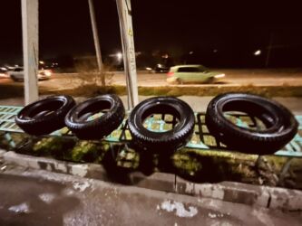 покупаем шины бу на переработку цена: Шиналар 265 / 60 / R 18, Кыш, Колдонулган, Комплект, Жол тандабастар (АТ/МТ), Корея, Hankook