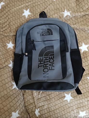 Rukzaklar: The North Face gündəlik/şəhər tipli bel çantası - Rəng: boz-qara - Ön — 1