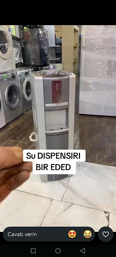 Su dispenseri (floor-standing model) - Brend: Beko - Rəng: gümüşü/boz