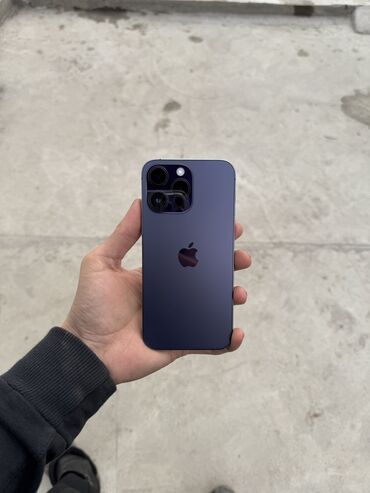 Apple iPhone: IPhone 14 Pro Max, Скидка 10%, Б/у, 256 ГБ, Deep Purple, 89 %