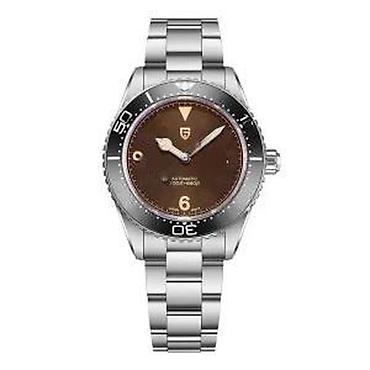 Ručni satovi: PAGANI DESIGN PD-1755 - 40mm - Braon Potpuno nov muški sat PAGANI — 13