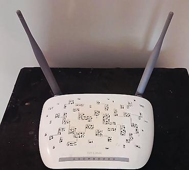 TP-Link Wi‑Fi router - Model: TP-Link (2 antenalı) - İki güclü xarici