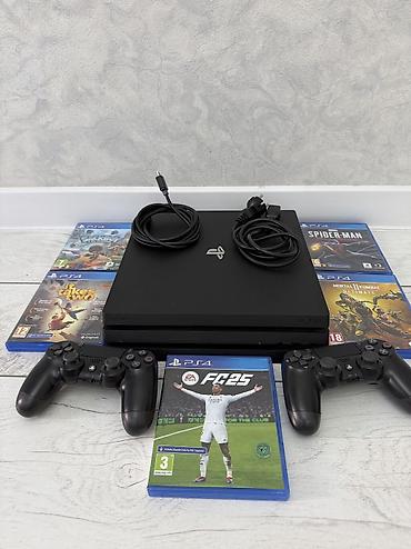 PS4 (Sony PlayStation 4): Продаю PS 4 pro !!! В идеальном состоянии + 5 новых игр 2 — 1