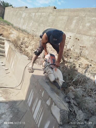 Beton işləri: Beton kəsmə beton deşmə xidməti Karot - HILTI DD 200 / 350 ilə 25 ° — 13