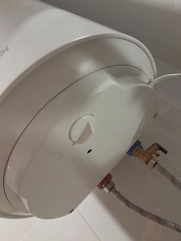 su aparatı: Haier elektrik su qızdırıcısı (divara montaj, silindrik gövdə) - — 1