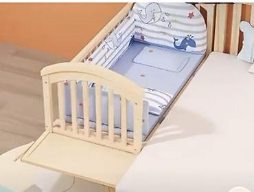 baby brezza: Детская кровать трансформер, Новый, Кровать-стол, цвет - Белый — 10
