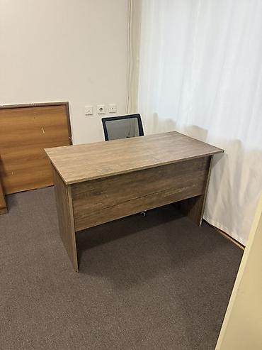 metal şkaf: Ofis mebel dəsti. İki ədəd kompyuter masası bir ədəd sənəd skafı bir — 4