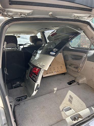 морда: Toyota Estima: 2002 г., 2.4 л, Вариатор, Гибрид, Минивэн — 4