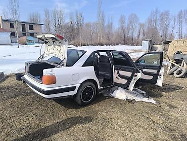 эшик б у: Audi 100: 1991 г., 2 л, Кол менен иштөөчү, Бензин, Седан — 3