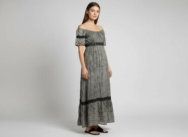 długi sweter i sukienka: Sukienka damska, rozmiar S