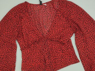czarne bluzki z piórami: H&M Divided, Bluzka damska, rozmiar S
