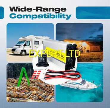 İnverterlər: Yeni Inverter, 100-300 Vt, 12 - 220 volt, Rayonlara çatdırılma — 20