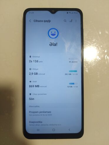 Samsung: Samsung Galaxy A22, 32 GB, rəng - Qara, İki sim kartlı