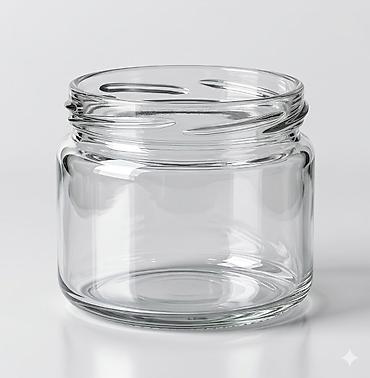 banke: Şüşə bankə – 330 ML QİYMƏT 0.50 AZN - Material: qalın, şəffaf şüşə - — 1