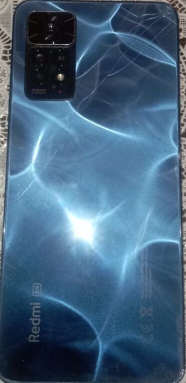 led monitorlar: Redmi 11, 128 GB, rəng - Mavi, İki sim kartlı