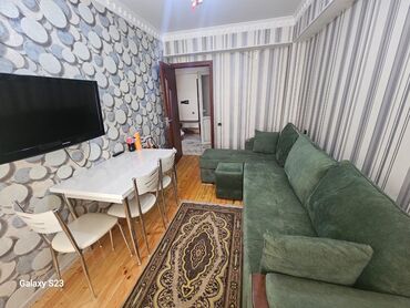 mida yasamal ev satilir: 2 комнаты, Новостройка, 43 м²