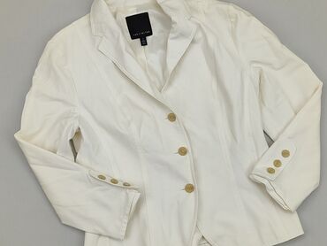 białe t shirty damskie z dekoltem v: Women's blazer S (EU 36), condition - Very good