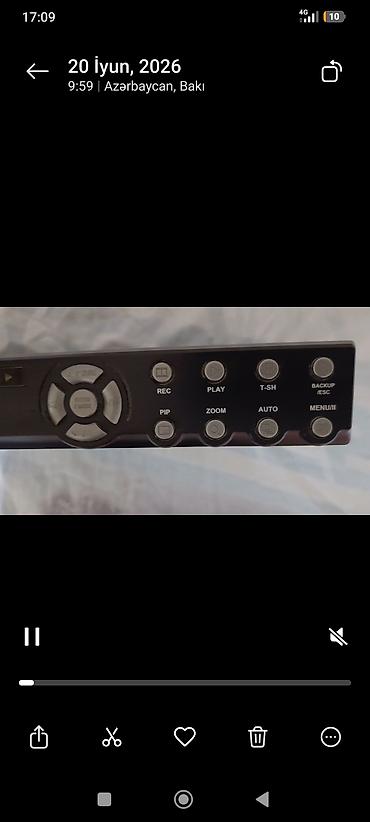 dvr 8 port: LG DVR videomüşahidə qeydiyyatçısı Xüsusiyyətlər: - 8 kanallı BNC — 2
