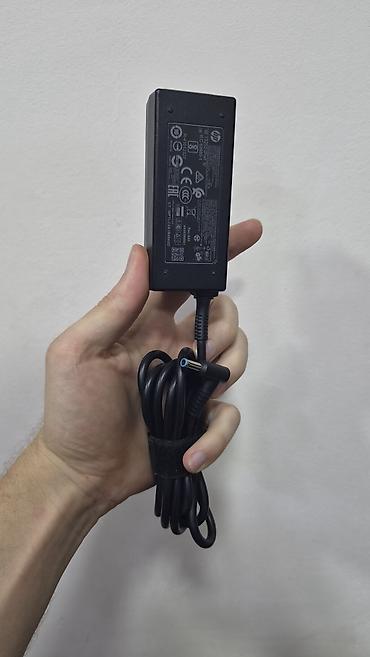 Адаптер питания HP 45W для ноутбуков, ориг hp 100%, тонкий штекер