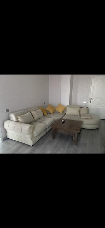 Divan və masa dəstləri: Tecili! Künc divan: reng-krem, ölçü- 3.10 / 2.40 sm. Bütün hisseler — 2