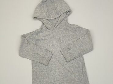 sweterek popielaty bawelna lub wełna ciemny popiel: Bluza, Next, 3-4 lat, 98-104 cm, stan - Dobry