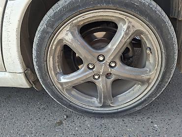 5 114 3: Литые Диски R 17 Subaru, Комплект, отверстий - 5, Б/у — 1