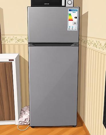 soyuducu alanlar: Aise Rəng: metalik boz (inox üslubunda). Enerji Samsung nofrost . 350 — 1