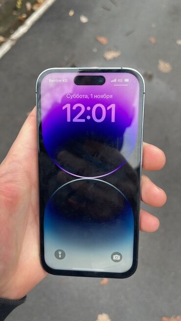 экран айфон 5: IPhone 14 Pro, Deep Purple