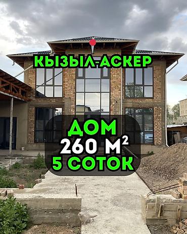 Продажа коттеджей и домов: Дом Hi-Tech в элитном городке «Мурас Плюс» (Кызыл-Аскер) Стильный — 1