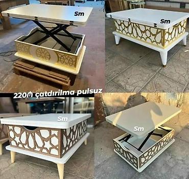 Masa və oturacaq dəstləri: Mətbəx üçün, Açılmayan, Dördbucaq masa, 2 stul — 28