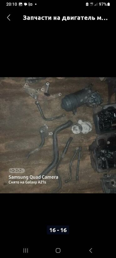 Двигатели, моторы и ГБЦ: Дизельный мотор Mercedes-Benz 4.3 л, Б/у, Оригинал — 17