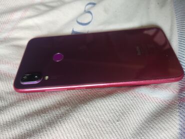 сколько стоит redmi note 7: Redmi, Redmi Note 7, Колдонулган, 64 ГБ, түсү - Кызгылт көк, 2 SIM